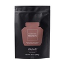 WelleCo Plant-Based Chocolate Protein Powder, Organic Brown Rice & Pea Blend, 16g Protein per Serving, Dairy-Free Supplement for Energy, Recovery & Daily Nutrition, 10.5 oz