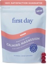 PRIMER DÍA DAY Women’s Nighttime Reset Calming Magnesium Gummies – Sleep Aid Supports Peaceful Rest, Balanced Mood & Energy – Suplemento con Magnesium Citrate, L-Theanine & No Melatonin – 30-Day Supply
