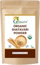 Grenera Orgánica Shatavari Powder 2.2 lbs (1 kg), Hecho con USDA Certified Shatavari Root, Rejuvenate Herb, Espárrago racemosus