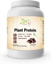 Zen Supplements - Plant Protein-Chocolate 510G 1.1LB -Powder - 23 Grams of Protein Per Serving -Vegan, Low Net Carbs, Non Dairy, Gluten Free, Lactose Free, No Sugar Added, Soy Free, Kosher, Non-GMO