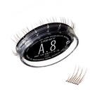 Lashify Amplify 8mm Gossamer Eyelash Extensiones Rellenar, Ash Color, DIY False Lashes for a Natural Look