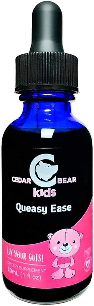 Cedar Bear Queasy Ease para niños 1 FL Oz