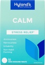 Hiland's Calm Tablets, Stress Relief Supplement, Natural Relief Of Anxiousness, Nervousness, And Irritability, 50 Count (Pack of 1, 50 Count Total)