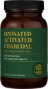 Global Healing Center - Ozonated Activated Charcoal Powder - Advanced Digestive Detox That Adsorbs Internal Unwanted Compounds - Helps Relieve Occasional Gas Discomfort - 60 Activated Charcoal Pills