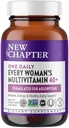 Nuevo capítulo Multivitamínico femenino, cada mujer uno diario 40+, fermentado con probióticos + vitamina D3 + vitaminas B + Ingredientes orgánicos no transgénicos - 24 cuenta