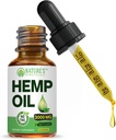 BENEFICIOS DE NATURALEZA Extracto de cáñamo orgánico gotas 3000mg - Ultra Premium, calma el malestar, soporte conjunto, ayuda al sueño, ácidos grasos Omega 3 6 9, no GMO