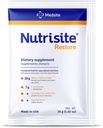 Nutrisite Restore Powder for Wound Healing Support, Incluye Whey Isolate Protein, L-Glutamine, Vitaminas A, C y Zinc – Gluten y Sacarose Gratis, Desflavored (1 Serving) 1.02 Oz