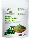 Moringa Powder (8 onzas), Moringa Oleifera Leaf Powder ¦ Gentle Dried Leaves ← 227g (8 onzas) Pack tención Pack de 1