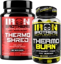 Thermogenic Fat Burners &amp; Stimulant Free Fat Burner Bundle para Hombres/Mujeres ← Strong Appetite Suppressant for Weight Loss Management ← Metabolism Booster ← Belly Fat Burner Silencioso