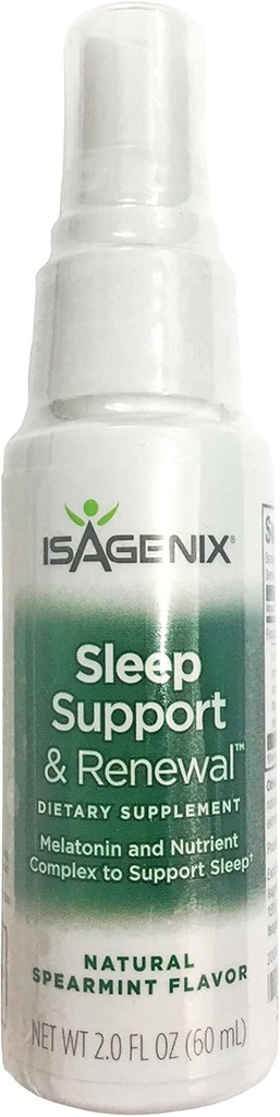 Isagenix Sleep Support & Renewal - Natural Spearmint Flavor