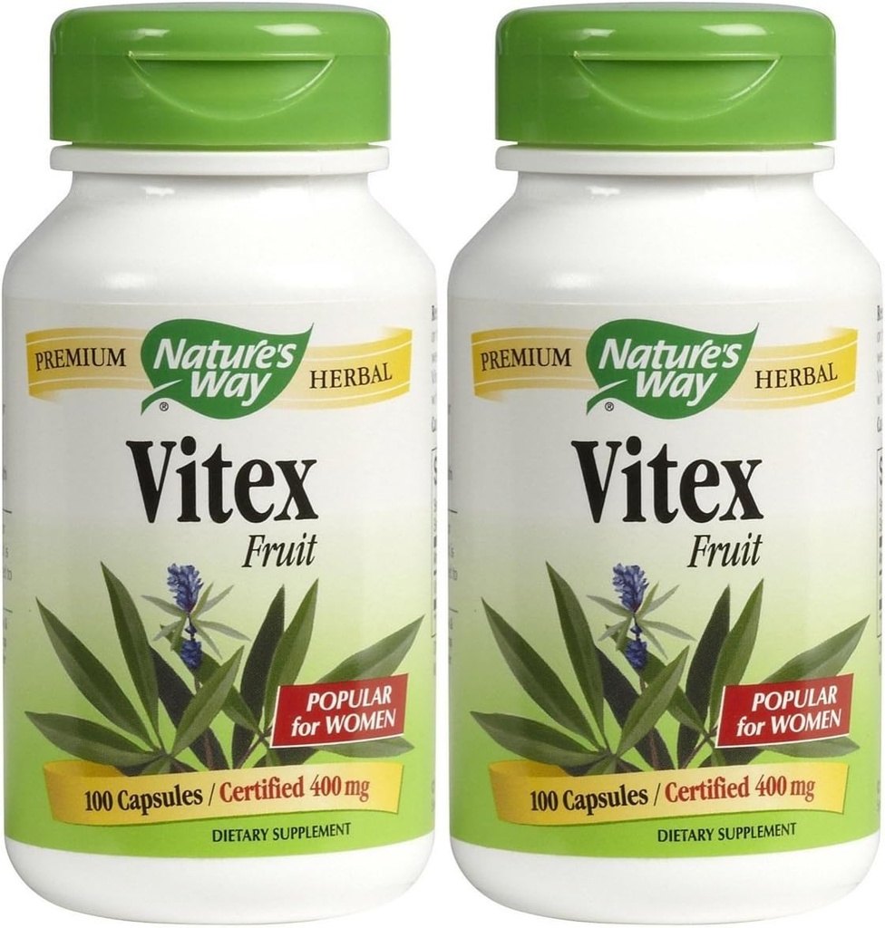 Mangueras de Camino de la Naturaleza Vitex (Chaste Tree) Caps, 2 pk