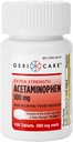 GeriCare Extra Strength Acetaminophen Pain Relief Fever Tablets, Strength 500mg Tablet  durable Joint, Muscle, Arthritis, Back Pain Relief 100 Count (Pack of 1)