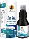 ROYAL SWAG Ayurveda Tar Out Syrup Lungs Detox Sugar Free (200 ML) Removes Tar from Lungs Due to for Smoke & Air Pollution Herbal Syrub to Remove Toxins from Lung and Mucus Remover
