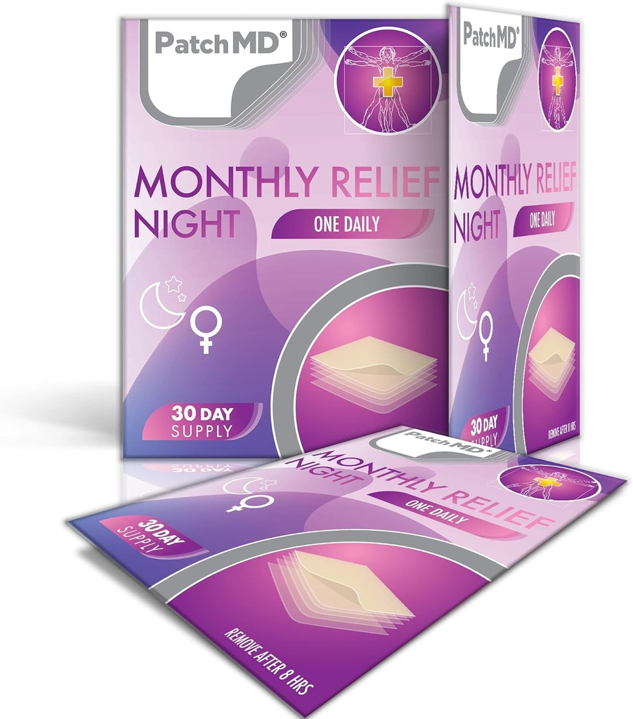 PatchMD - PMS Night Patch Topical - 30 Day Supply