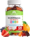 Gummies multivitamínicos completos para niños: 120 Conde de vitaminas diarias esenciales " Minerales para soporte inmunitario, Focus, " Growth - Perfect for Toddlers, Children, Teens, and Picky Eaters!
