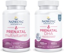 Nórdicos naturales Nuevo hogar de mamá - Tablas multivitamínicas prenatales, DHA prenatal