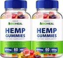 BioHeal Hemp Gummies - con Hemp Seed Extract Bio Heal Hemp Gummies Tinnitus Herbal Supplement, Health and Wellness Support, All Natual Hemp Gummy Advanced Formula (2 Pack - 120 Gummies)