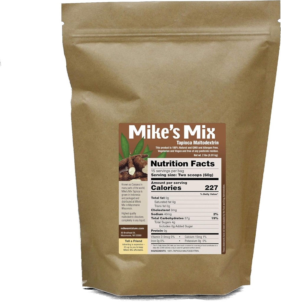 Mike's Mix Tapioca Maltodextrin (2 libras)