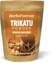 HerbsForever Trikatu Churna Powder – Ayurvedic Herbal Blend for Digestive Support ' Vata Balance, Non-GMO, Vegan, 230g  durable Natural Wellness Suplemento