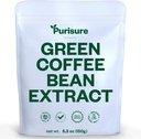 Purisure Green Coffee Bean Extract 150g, Green Coffee with Chlorogenic Acid, Body Detox and Cleanse for Women and Men, Natural Appetite Suppressant to Support Vitality and Energy, 750 Servings