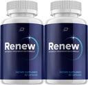 Renovar capsules Suplemento, Renovar la regeneración metabólica Fórmula, Renovar píldoras, Renovar cápsulas Reseñas, Renovar fuerza máxima (2 Pack - 120 cápsulas)