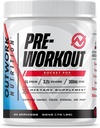Outwork Nutrition Preworkout for Men &amp; Women - Nootropic Pre Workout Without Creatine, Pre-Workout Powder with Taurine Rhodiola Citrulline Malate Beta Alanine Caffeine (Rocket Pop)