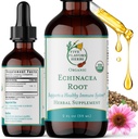 Echinacea Root Tincture - Immune System Support, for Bites, Stings ' Wounds, Milky Oat, Herbal Supplement - 2 Fl Oz