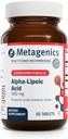 Metagenics Alpha-Lipoic Acid 300 mg - Metabolism & Antioxidant Support Supplement for Tissue, Brain & Heart Health* - Non-GMO, Gluten-Free, Vegan, Soy-Free - GMP Certified Facility - 60 Tablets