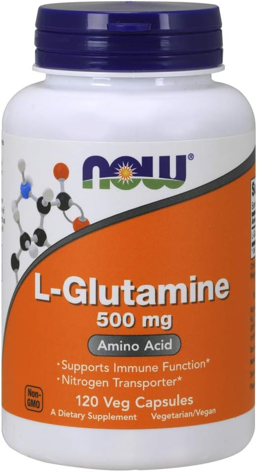 AHORA Alimentos L-Glutamina 500mg - 120 ct (Pack of 2)
