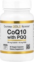 Lake Avenue Nutrition CoQ10 con PQQ, 100 mg, 60 cápsulas vegetales