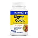 Enzymedica - Digest Gold con ATPro, Daily Digestive Support Suplemento con Enzymes y ATP, 180 cápsulas