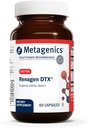 Metagenics Renagen DTX - Detoxificación sana del riñón* - para la salud del corazón* - con vitamina B6, folato, vitamina B12 & Cordyceps - Suplemento nutricional - No GMO - Sin gluten - 60 cápsulas