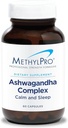 MethylPro Ashwagandha Complex - Ashwagandha, Magnesium + L-Theanine Suplemento para Mujeres + Hombres, Stress Support, Calm, Focus + Sleep - 60 cápsulas