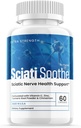 Sciatisoothe Suplemento para Sciatica, Sciati Soothe Nerve Health, Sciatisoothe Capsules Vitaminas, Sciatisoothe Advanced Global Wellness Support Maximum Strength Formula Made in USA (60 Capsules)