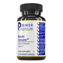 Premier Research Labs Reishi Immune Support Supplement- Reishi Mushroom Capsules, Orgánica Reishi Mushroom Extract for Women and Men, Contains Red Algae, Turmeric, Milk Thistle - 90 Pure Vegan Capsules