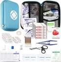 Supervivencia de autos Inicio Kit de primeros auxilios Emergencia-Kit - Azul 273Equipos de viaje Suministros de primeros auxilios Inicio Esenciales Camping Hiking YIDERBO