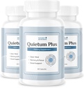 Quietum Plus – Fórmula de base vegetal con extractos herbarios – No GMO, certificado GMP – 60 cápsulas, 3 meses de suministro