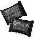 GET Hype Energy Gummies ← Vegan, Non-GMO, Gluten-Free Energy Supplement with Caffeine, Vitamina B12, B6, Vitamina C " Zinc ← Boost Focus, Mental Clarity " Energy TENIDO individualmente, Pack of 12