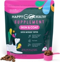 Suplementos de la piel y la carne para perros ← Beneficios Probióticos &amp; Prebióticos con Salmón Salvaje Omega 3s para ayudar a su perro brillante desde el interior hacia fuera todos los pechos, edad y tamaños TEN 120 Conde