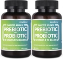 Zentastic Probiotics & Prebiotics Supplement - 50 Billion CFU - for Men &amp; Women’s Immune & Digestive Health - 16 Strains - Shelf Stable - 120 Delayed Release Veggie Capsules
