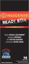 Nugenix Ready Stix - Nitric Oxide Booster, Aumentar la Vitalidad y la Conducción, Nitric Oxide Suplementos para Hombres - 14ct
