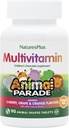 NaturalezasPlus Animal Desfile Multivitamina para Niños Libres de Azúcar - Cereza surtida, Grape & Orange Flavors - Pack de 2, 90 Tabletas Chewable - 90 Total Servings