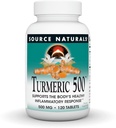 Fuente Naturales Turmérico 500, 500 mg - 120 Tabletas