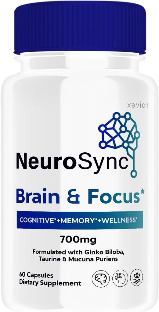 NeuroSync - Neuro Sync Pill Suplemento (Single, 60 cápsulas)