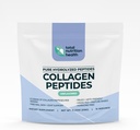 Péptidos de colágeno Polvo – 11oz Desflavorado – Pura proteína de colágeno de grano con vitamina C, B3, B6, B12, Biotina para el cabello, uñas, piel y soporte conjunto – No GMO, libre de azúcar