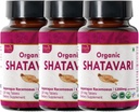Shatavari 120 Tablets ← Espárragos Racemosus (Shatavari) Silencio USDA Orgánica Certificada  Apoyo a la Salud de las Mujeres y el Sistema Inmunitario ← Suplemento dietético 120tab - Pack of 3