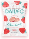 Diaria-C Chewable Vitamina C Strawberry Chewable Candy ← 100MG de vitamina C en cada pieza ANTERIED HABITACIÓN POR Iconic Candy (Strawberry, 5.3oz Bolsa de Peg)