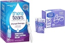 TheraTears Dry Eye Therapy Lubricant Eye Drops, Preservative Free, 30 Vials &amp; Nice 'N Clean SmudgeGuard Lens Cleaning Wipes, 100 Wipes