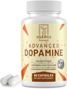 Extracto de semilla de Dopamina-Mucuna Pruriens, Vitaminas de Premio, Minerales y Extractos de Planta Natural para Conducir Mental, Claridad, Cápsulas Focus-60