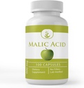Malic Acid (100 Capsules) Alpha Hydroxy Acid, Always Pure, Lab Verified
